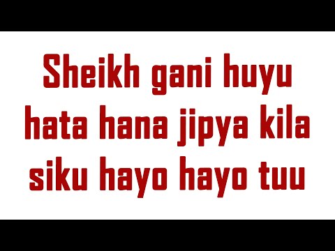 SHEIKH GANI HUYU HATA HANA JIPYA KILA SIKU HAYO HAYO SHK KHAMIS IMAMU