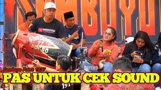 Pas Untuk Cek sound ‼️ Super Pegon Jaranan Indonesia Samboyo Putro - Gayeng
