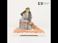 Video: Muratore palestinese in movimento 30 cm
