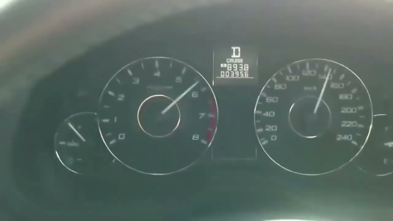 2011 Subaru Legacy Sprint From 0 - 60+