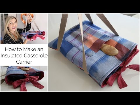 insulated casserole bag
