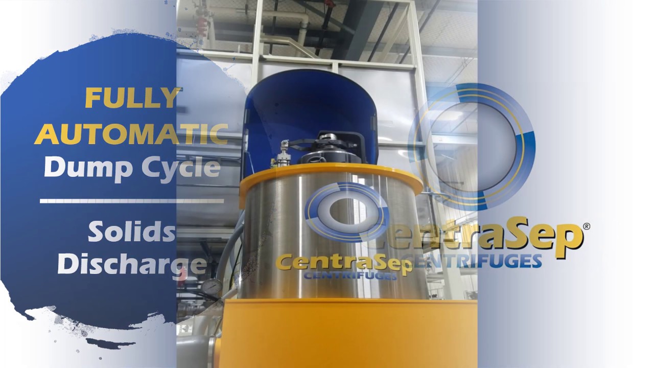 Zinc Phosphate Tank Filtration and Dump Cycle Video from CentraSep