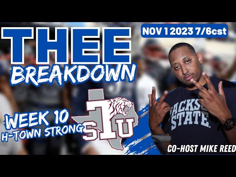 Jackson State Beats Down UAPB & Week 10 Preview | THEE BREAKDOWN