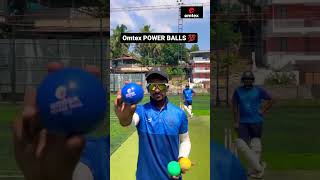 omtex Power balls increases your power in the shot. ☄️ #batting #bowling #cricket #omtex screenshot 5