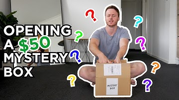 OPENING A $50 MYSTERY BOX FROM EBAY
