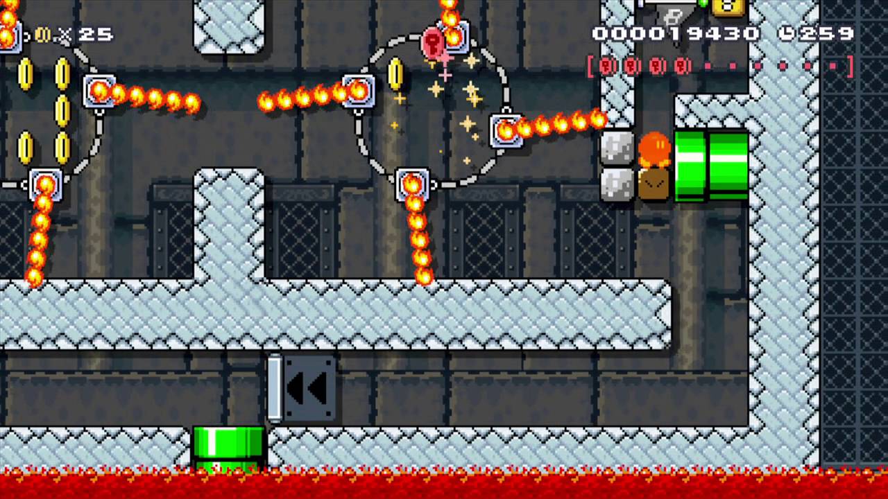 Official Course - Bowser's Chambers of Doom by Bowser - SUPER MARIO MAKER - NO COMMENTARY 1AG