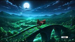 Medieval Background & Chill | Moonlight Over the Silent Valley 🌙