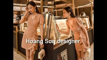 Dạy cắt may cơ bản:hướng dẫn cách cắt đầm cổ tim chồng thân phối bèo|Hoàng Sơn designer