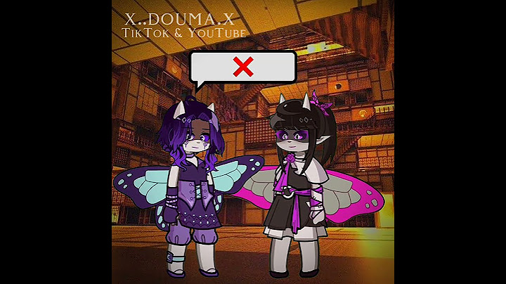 Kny swap au Tanjiro x Kanao (wanted to try thus trend it's cute) | kny gacha