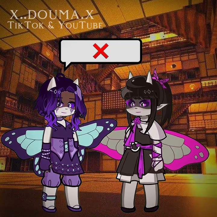 Kny swap au Tanjiro x Kanao (wanted to try thus trend it's cute) | kny gacha