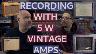 Vintage 5 Watt Guitar Amp Shootout