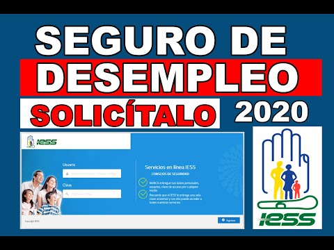 #IESS ✅Solicitud de ?seguro de desempleo? ?% en línea  ?2020?