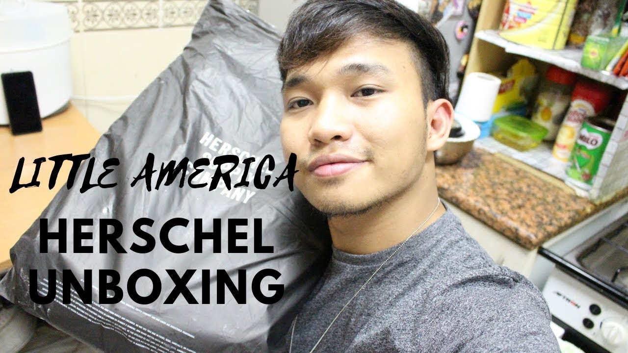 UNBOXING OF HERSCHEL BAG PACK LITTLE AMERICA 2019 DUBAI VLOG YouTube
