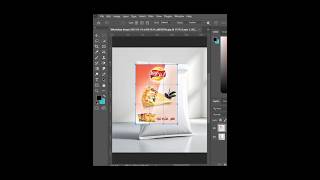 How to set logo on Lays Chips 🍟 || poster mockup kise laga ye #shortsfeed #graphicdesign #shorts