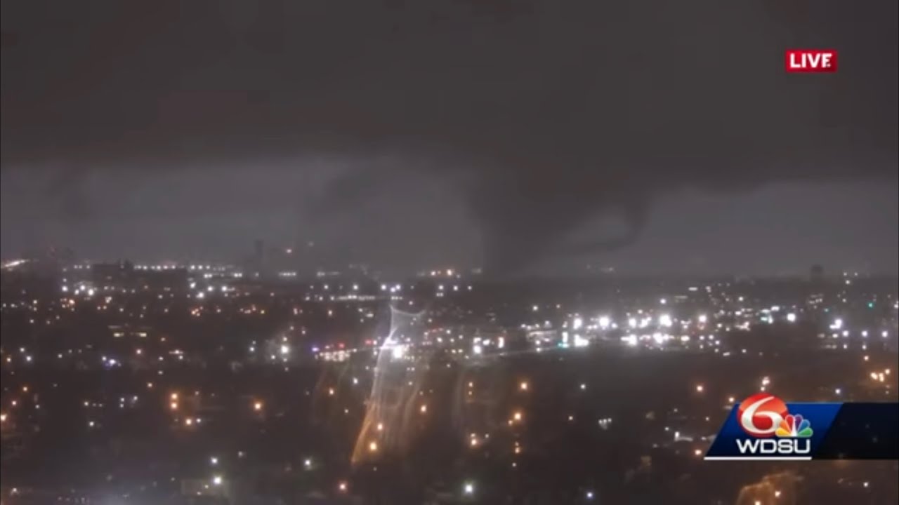 3/22/2022 WDSU Arabi Tornado Coverage