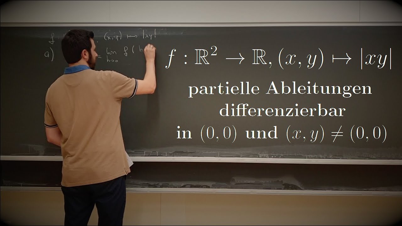 f(x,y) = |xy| partielle Ableitung differenzierbar (Betrag, Produkt