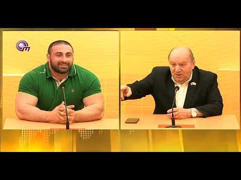 ჭაბუკა ჭიღლაძე სტუმრად ჯამლეტ ხუხაშვილთან