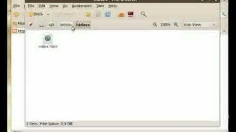 Install XAMPP server on Ubuntu part 2
