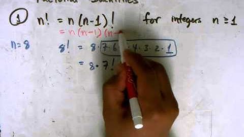 Factorial Identities