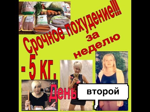 Как похудеть на 5 кг за неделю. Диета на неделю. Быстрое похудение. Эффективная диета.