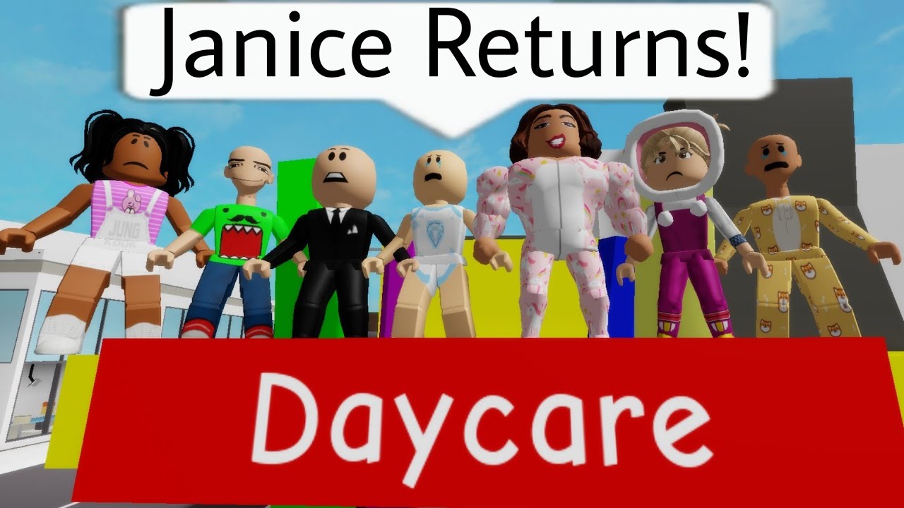 Download DAYCARE JANICE RETURNS | Funny Roblox Moments | Brookhaven 🏡RP