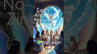 Moon Café Angels #3: Earth's Life Filled Joke! Hilarious Planet Fun PlanetHumor #AngelJokes #Earth
