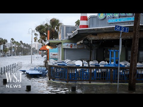 Hurricane Idalia Makes Landfall in Florida as Category 3 Storm | WSJ News