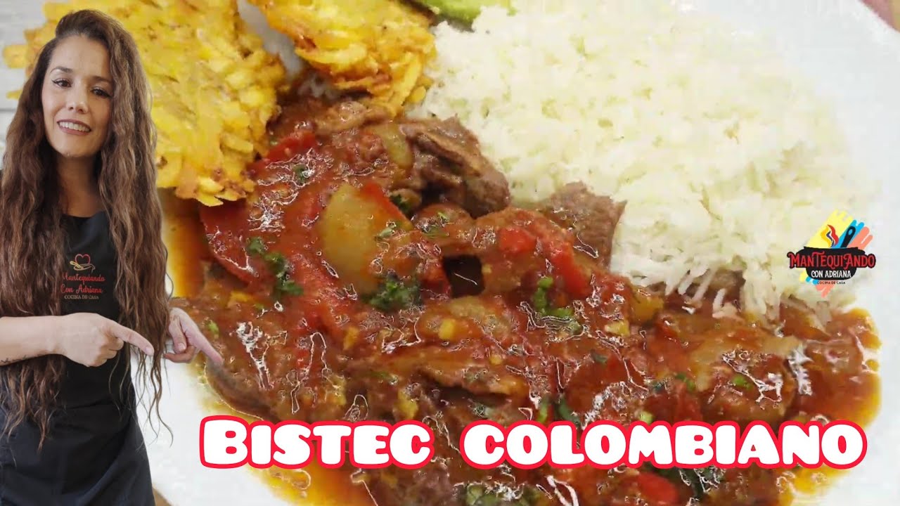 Cómo hacer CARNE EN BISTEC 🥩🧅🍅COLOMBIANO súper delicioso te va a ENCANTAR 😋