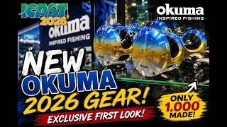 NEW Okuma Fishing Gear at ICAST 2026! | Exclusive First Look at the Makaira, Tenma & More