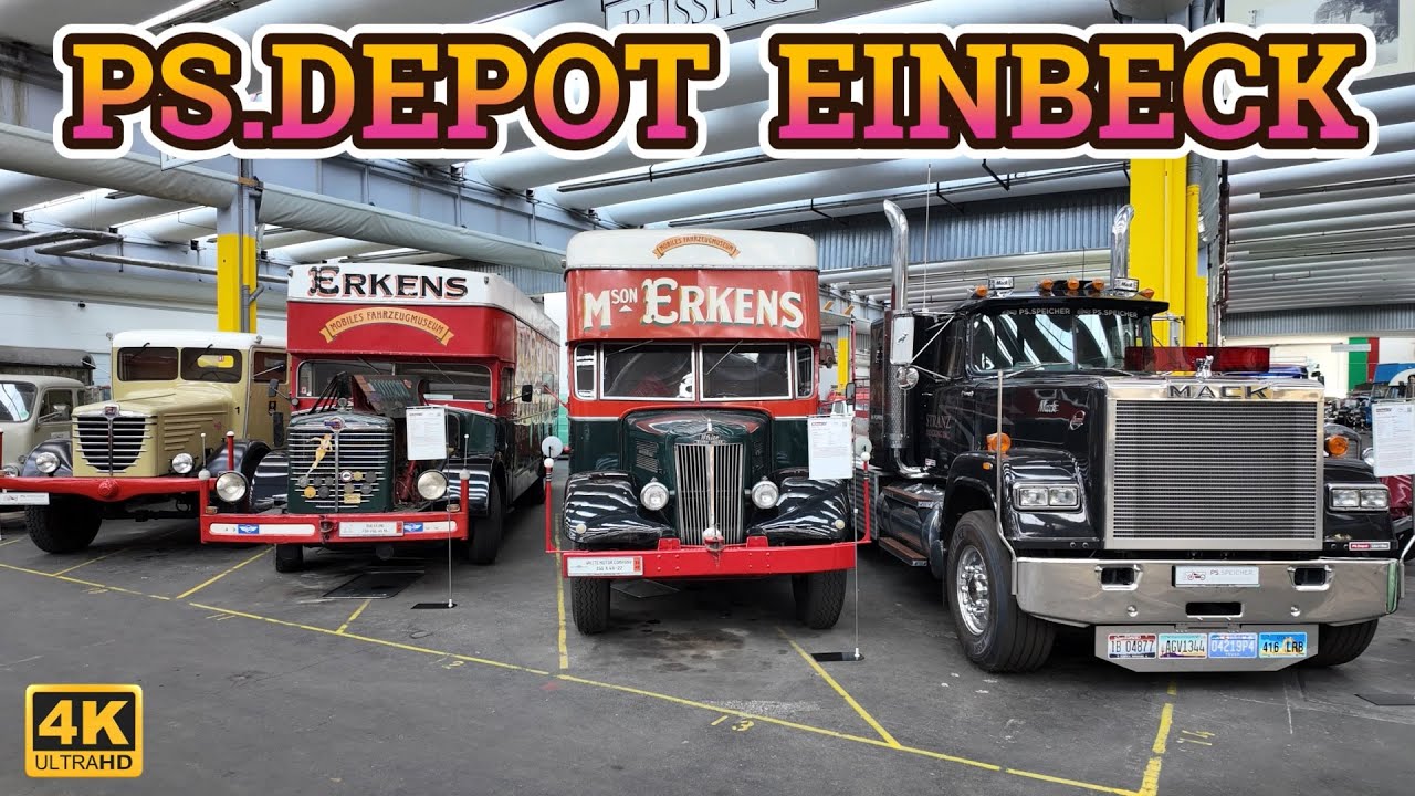 PS.DEPOT Sammlung Lkw + Bus - die weltweit größte Sammlung historischer Nutzfahrzeuge in Einbeck
