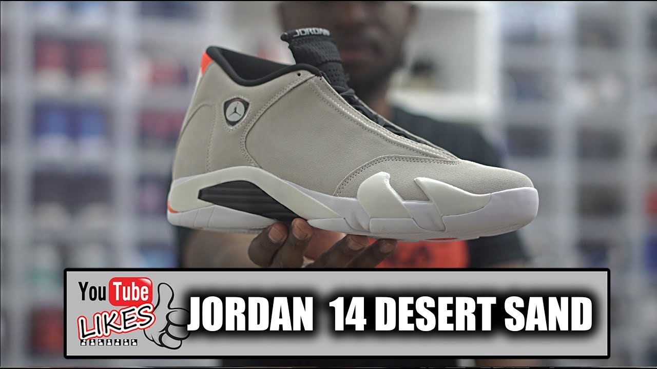 desert sand jordan 14s