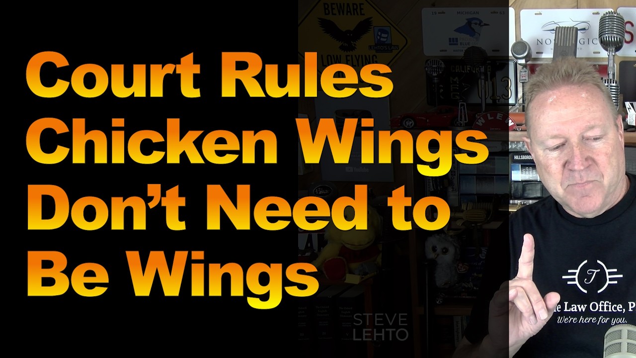 Court Rules Chicken Wings Don’t Need to Be Wings