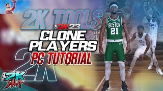 Copy Players - NBA 2K tools for NBA 2K23 PC