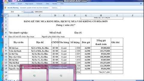 Lấy dữ liệu file này sang file khác trong Excel.