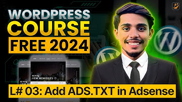 How to add Ads.txt file in Wordpress website| Wordpress Course | Furqan Ch