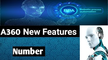 Automation Anywhere A360| New Features of A360|Variables and data types| Number| Part-8