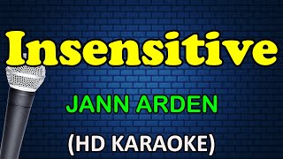 INSENSITIVE - Jann Arden (HD Karaoke)