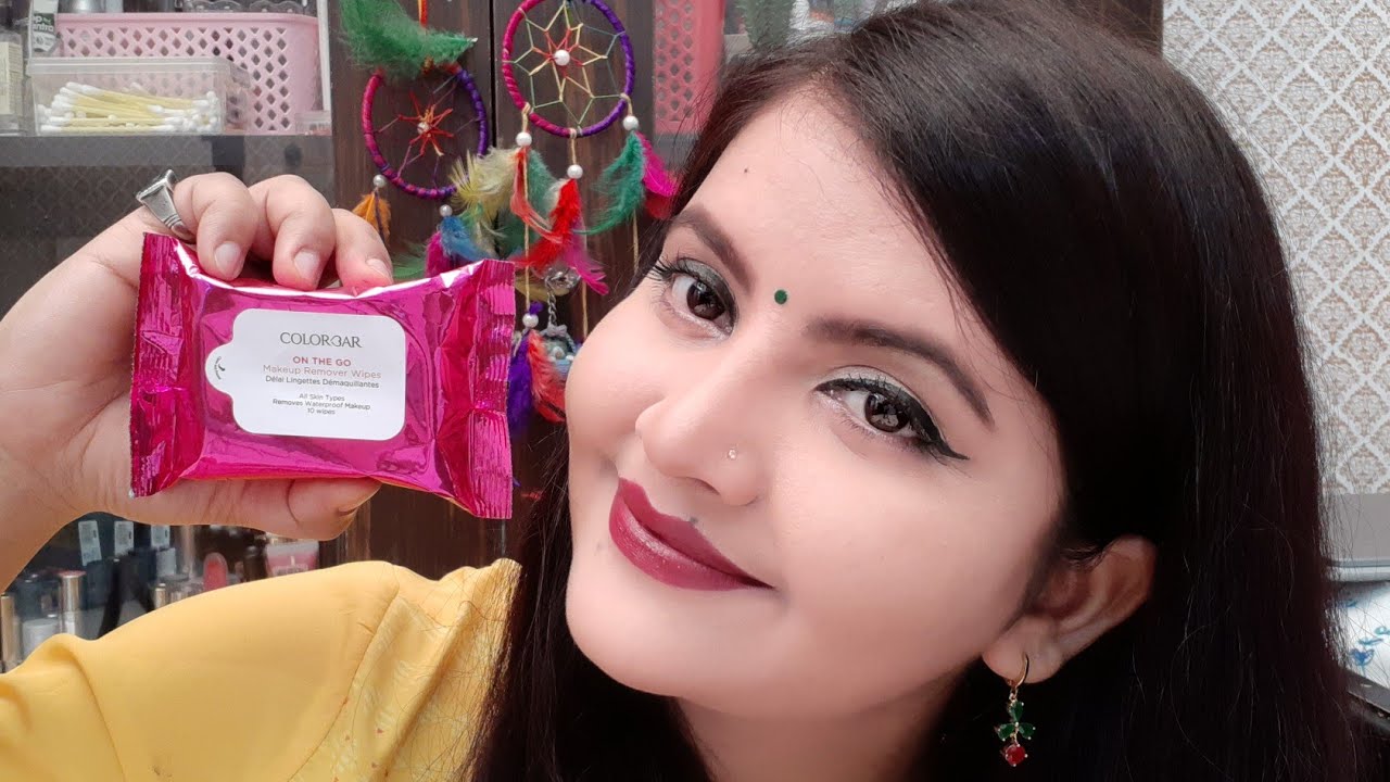 colorbar on the go makeup remover wipes