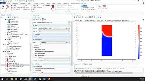 Introduction to COMSOL Multiphysics CFD module - Multiphase model