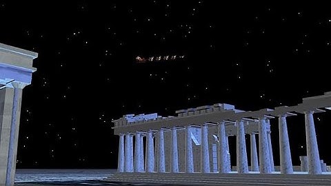 Δείτε τον Άγιο Βασίλη να πετάει πάνω από την Ακρόπολη!