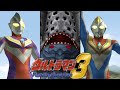 [PS2] Ultraman Fighting Evolution 3 - Gatanozoa vs Ultraman Tiga and Ultraman Dyna (1080p 60FPS)