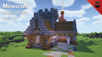 Minecraft: How to Build a Medieval Blacksmith (Tutorial)