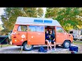 VAN LIFE Full Time a Classic Chevy Campervan Conversion