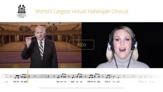 Hallelujah Chorus - Learn to sing Alto part - DG