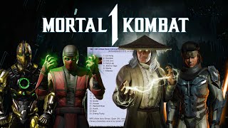 The Vault Ohio on LinkedIn: Mortal Kombat 1 Roster Leak: The