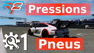 RFactor 2 - Tuto réglage 1 : Les pressions et températures de pneus