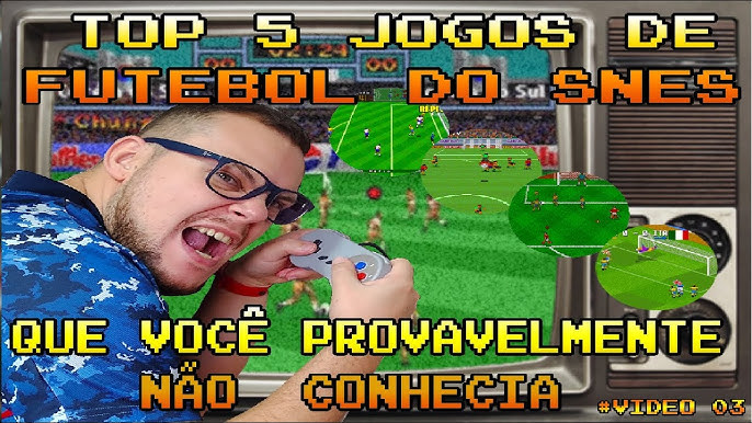 Top 5 - Jogos de Futebol no Mega Drive