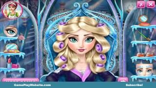 Elsa & Anna Frozen Makeover Manicure GamePlay - Girl and Baby Games screenshot 2