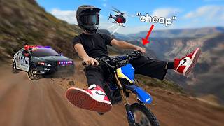 Testing the Most cheapest E-dirtbike!