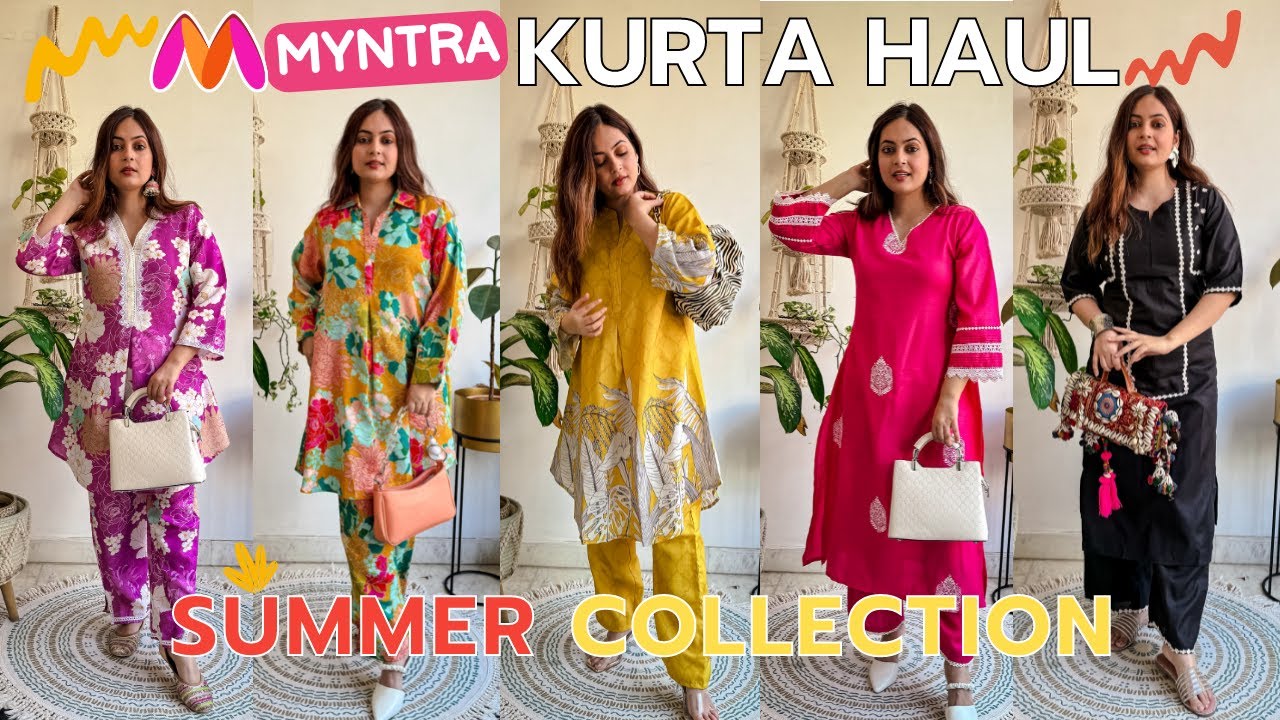 Purchased some beautiful Kurta and Co-ord sets from @myntra 🌸 video is  live on my youtube channel (Link in Bio) ✨🫶 #myntrahaul #... | Instagram